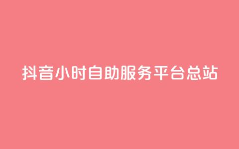 抖音24小时自助服务平台总站 - 抖音自助服务平台总站24小时全天候提供服务~ 第1张 抖音24小时自助服务平台总站 - 抖音自助服务平台总站24小时全天候提供服务~ 第1张