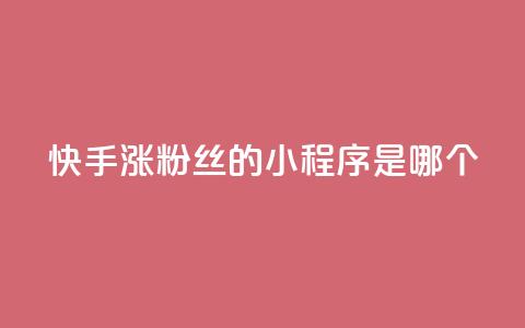 快手涨粉丝的小程序是哪个,彩虹自助下单24 - 抖音业务下单点赞24小时 qq空间访问刷人气网站 第1张 快手涨粉丝的小程序是哪个,彩虹自助下单24 - 抖音业务下单点赞24小时 qq空间访问刷人气网站 第1张