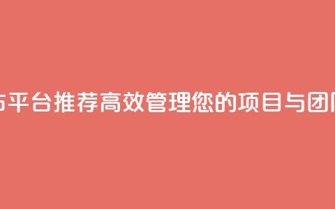 任务发布平台推荐:高效管理您的项目与团队 第1张 任务发布平台推荐:高效管理您的项目与团队 第1张