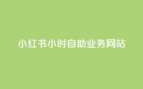 小红书24小时自助业务网站 - 小红书24小时便捷自助服务站! 第1张 小红书24小时自助业务网站 - 小红书24小时便捷自助服务站! 第1张