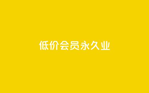 低价qq会员永久业,b站播放量业务自助平台 - 秒赞QQ空间 KS业务下单平台  第1张