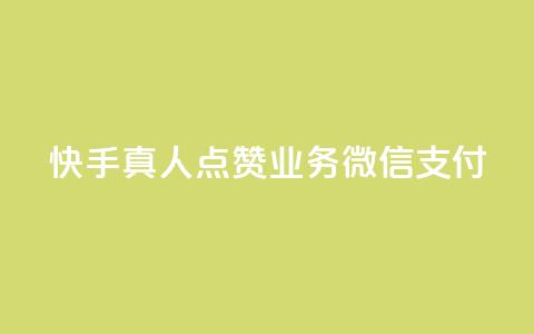 快手真人点赞业务微信支付,ks便宜的下单平台 - qq空间点赞自助 qq空间访客量购买  第1张