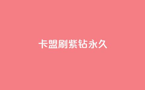 卡盟刷紫钻永久 - 永久刷紫钻的卡盟推广效果如何？。  第1张