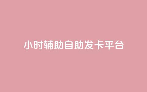 24小时辅助自助发卡平台 - 24小时快速自助发卡平台~ 第1张 24小时辅助自助发卡平台 - 24小时快速自助发卡平台~ 第1张