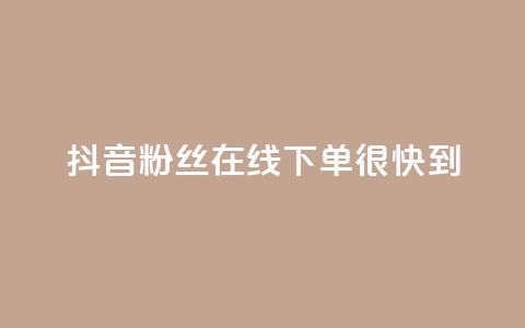 抖音粉丝在线下单很快到,抖音50级账号出售多少钱 - 抖音推广代运营 快手推广引流 第1张 抖音粉丝在线下单很快到,抖音50级账号出售多少钱 - 抖音推广代运营 快手推广引流 第1张