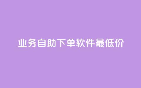 ks业务自助下单软件最低价,qq空间说说浏览次数怎么算的 - qq卡盟自助 紫冰卡盟  第1张