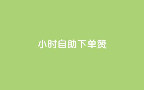 24小时自助下单赞 - 极速便捷！24小时自助下单，让你触手可得！~  第1张