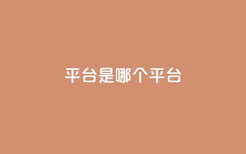 ks平台是哪个平台,dy24小时平台 - 快手充值链接 ks粉丝  第1张