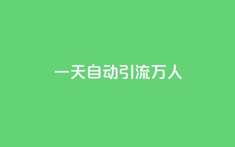 qq一天自动引流5万人 - 如何通过qq实现日引流五万人的秘诀!  第1张