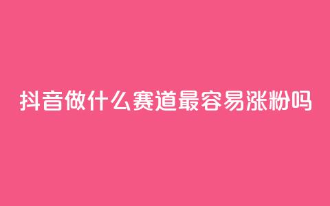 抖音做什么赛道最容易涨粉吗 - 利云卡盟 第1张 抖音做什么赛道最容易涨粉吗 - 利云卡盟 第1张