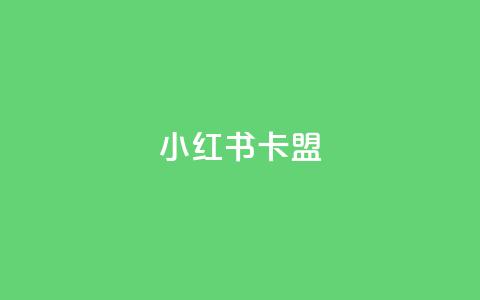 小红书卡盟,1元3000粉丝快手不掉粉 - 拼多多助力刷人软件新人 拼多多BP链接  第1张