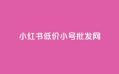 小红书低价小号批发网,1K点赞快手 - 拼多多24小时助力网站 拼多多助力是一天一更新吗  第1张