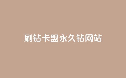 刷钻卡盟永久钻网站 - 刷钻卡盟稳妥提升等级的永久解决方案! 第1张 刷钻卡盟永久钻网站 - 刷钻卡盟稳妥提升等级的永久解决方案! 第1张