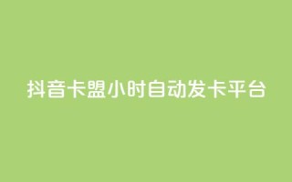 抖音卡盟24小时自动发卡平台,dy24小时下单平台评论 - dy业务自助下单软件下载安装 - dy业务低价自助下单转发