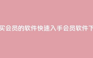 低价买qq会员的软件(快速入手qq会员软件)