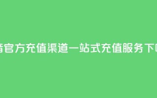 抖音官方充值渠道，一站式充值服务