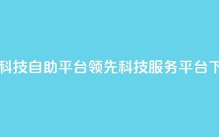 王者科技自助平台：领先科技服务平台