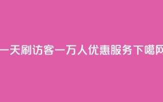 一天刷访客一万人qq优惠服务