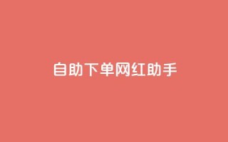 自助下单网红助手,qq空间评论业务 - 云小店24小时自助下单 - 闲鱼助力成功图片