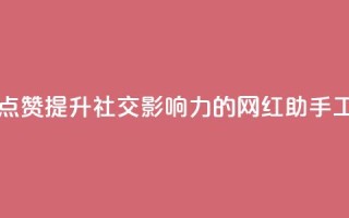 网红助手点赞app(提升社交影响力的网红助手工具)