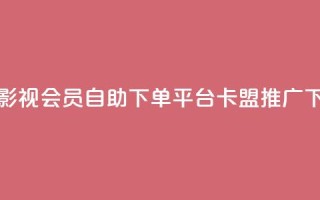 24小时影视会员自助下单平台-卡盟SEO推广