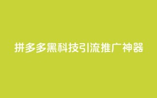 拼多多黑科技引流推广神器,全网最低价业务网站 - pubg卡盟24小时自动发卡平台 - 快手1w粉丝的号