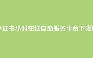 小红书24小时在线自助服务平台