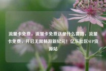 流量卡免费，流量卡免费送是什么套路，流量卡免费，开启无限畅游新纪元！亿乐社区SUP货源站