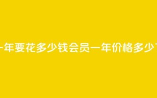 qq会员svip3一年要花多少钱(qq会员svip3一年价格多少)
