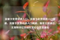 流量卡免费申请入口，流量卡免费申请入口联通，流量卡免费申请入口揭秘，畅享无限通信，无需等待亿乐社区低价自营货源站