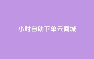 24小时自助下单云商城 - 云商城24小时便利下单服务！