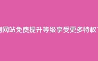 免费刷QQVIP网站(免费提升QQVIP等级，享受更多特权)