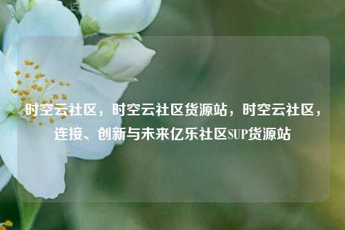 时空云社区，时空云社区货源站，时空云社区，连接、创新与未来亿乐社区SUP货源站  第1张
